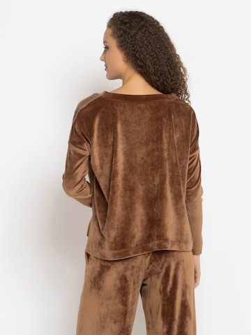 JIORO Blouse in Beige