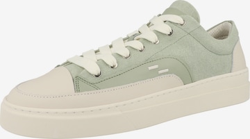 Baskets basses ' Riviera Weave ' Filling Pieces en vert : devant
