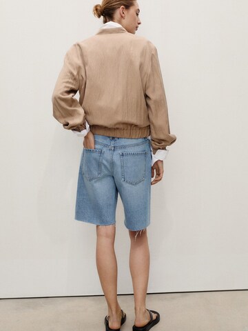 MANGO Loose fit Jeans 'ANNE' in Blue