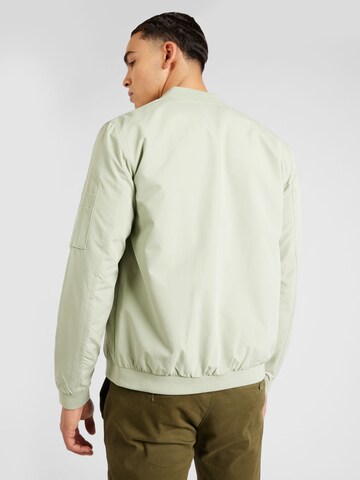 JACK & JONES Regular fit Between-Season Jacket 'JJERUSH' in Green