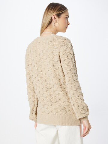 ONLY Strickjacke 'MAXINE' in Beige