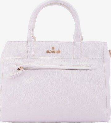 Borsa a mano 'Borsa a Mano Donna B Cavalli Ecopelle Zip - 30x22x10 cm' di B. Cavalli in bianco: frontale
