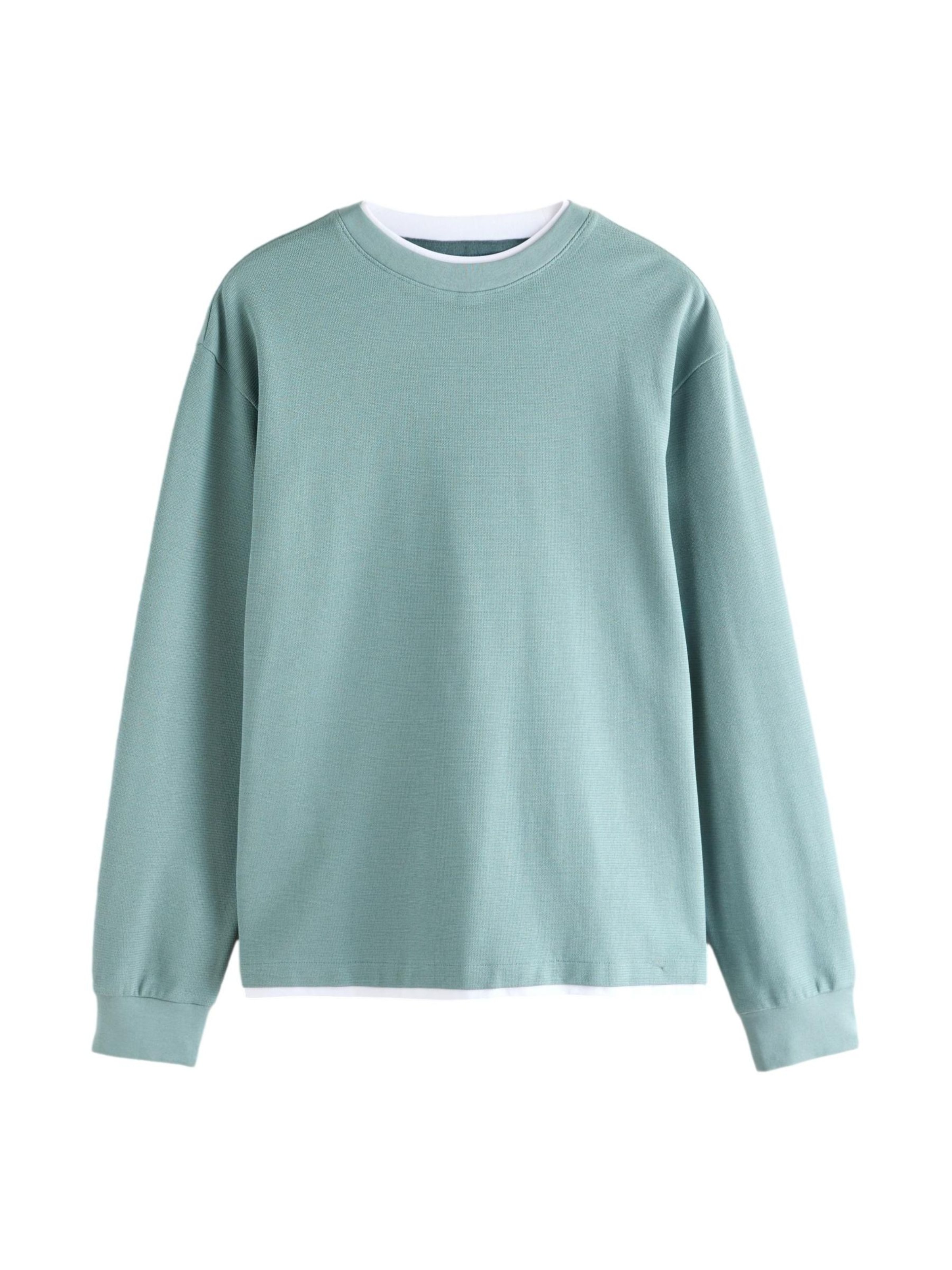 Tricou de la Next pe verde: față