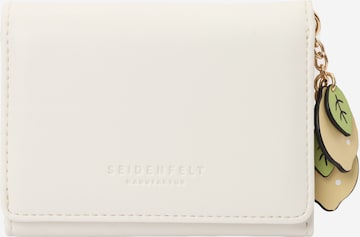 Seidenfelt Portemonnaie 'Ilmi' in Beige: Vorderseite