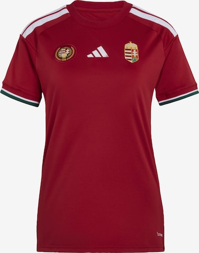 ADIDAS PERFORMANCE Jersey 'Ungarn 26' in XXS in Gold / Dark green / Cherry red / White, Item view