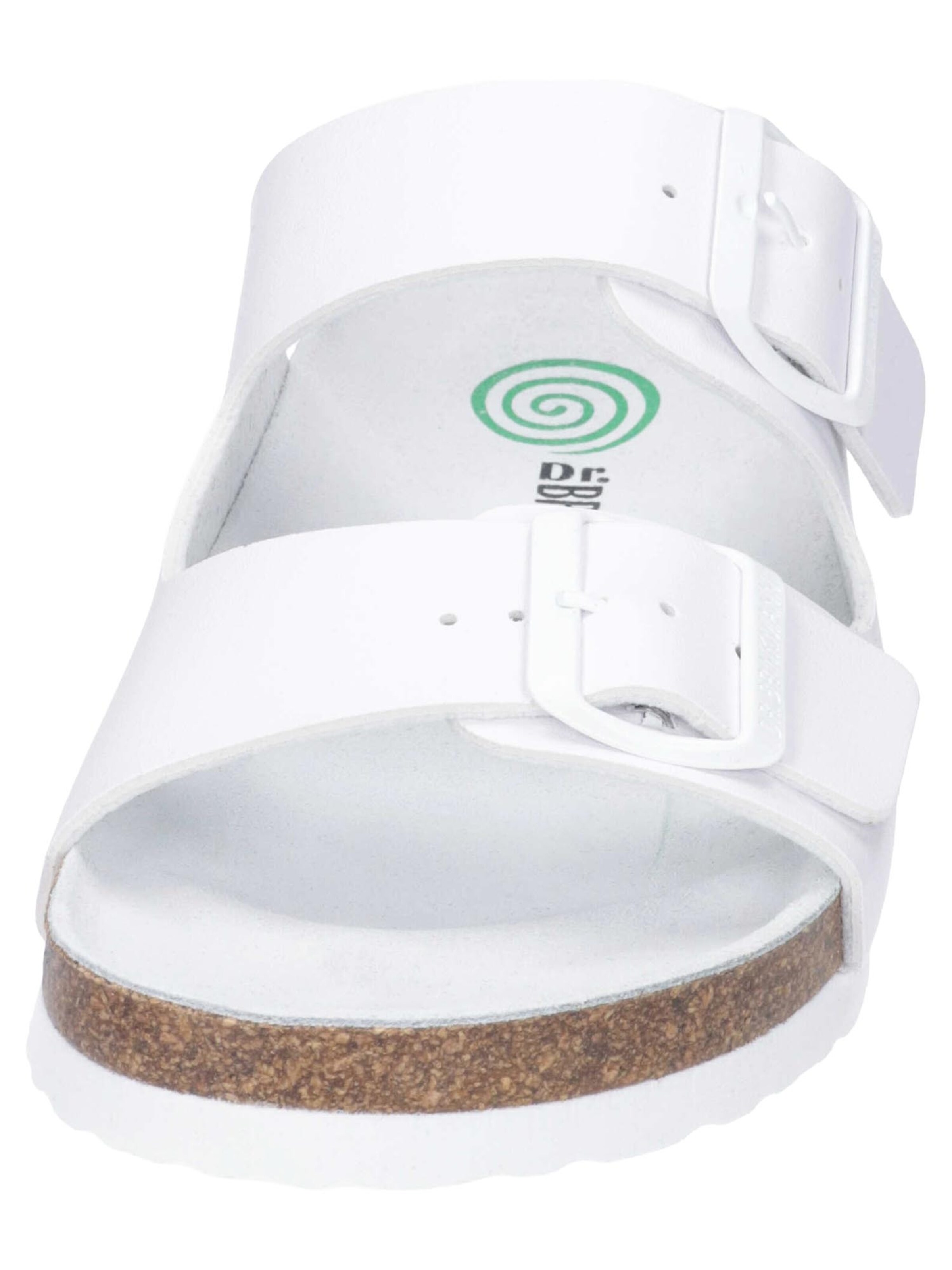 DR. BRINKMANN Mules 'Bonillo' in White