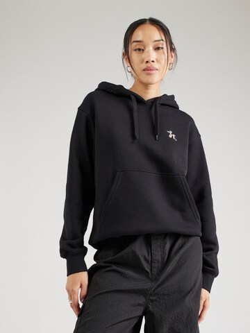 Sweat-shirt 'Puffy Dog' Iriedaily en noir : devant