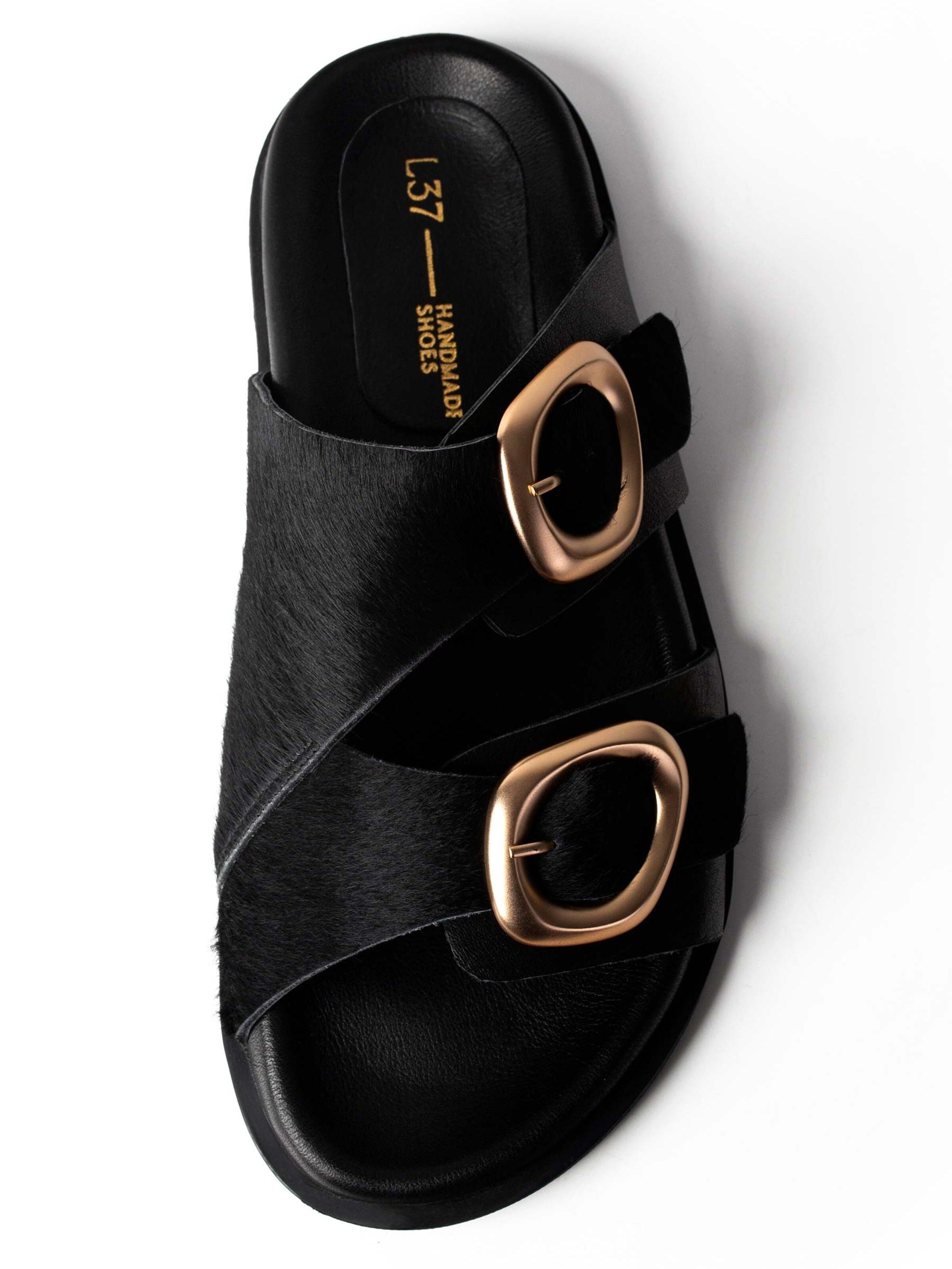 Chaussure basse 'STAY UNTIL TOMORROW' L37 HANDMADE SHOES en noir