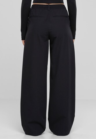 Urban Classics Wide Leg Trousers in Schwarz