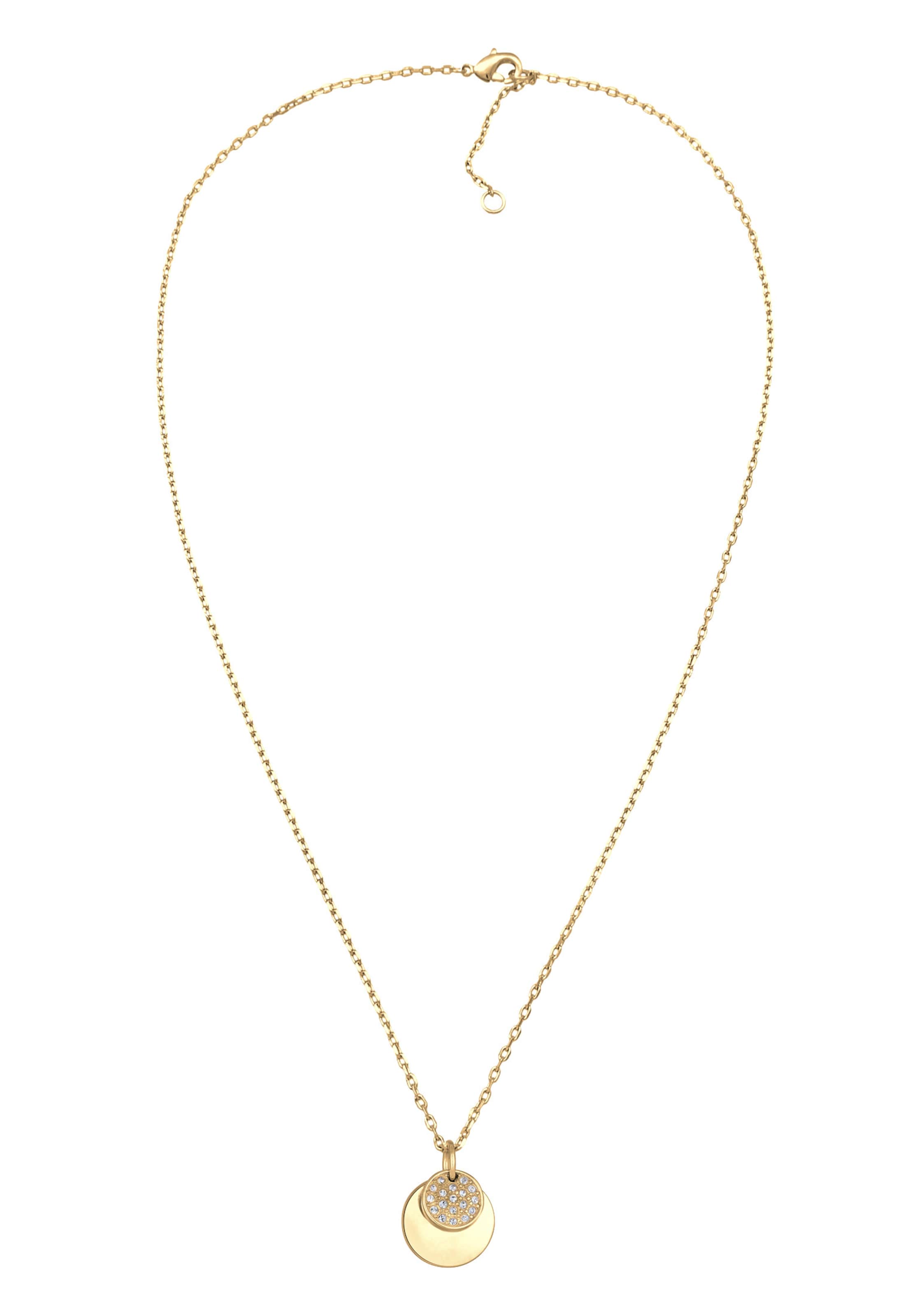 ELLI Kette in Gold: Vorderseite