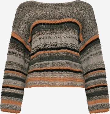 Pull-over ' Leah ' Noella en gris : devant