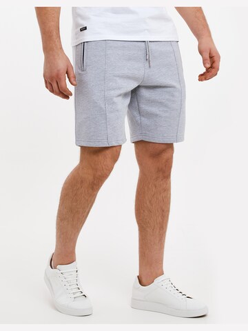 Threadbare Regular Pants 'Whyte' in Grey: front