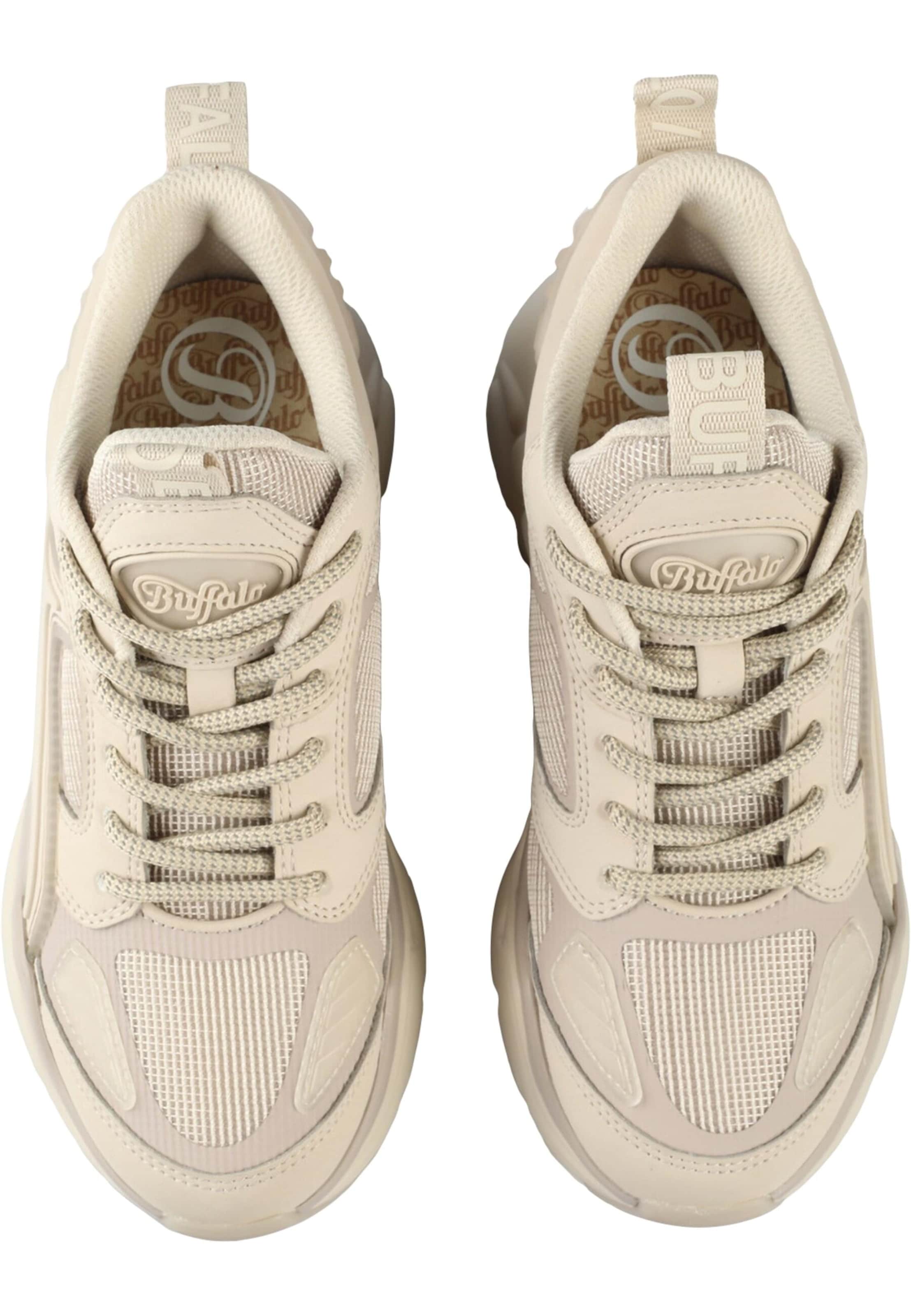 BUFFALO Низкие кроссовки 'Binary Athena' в Бежевый