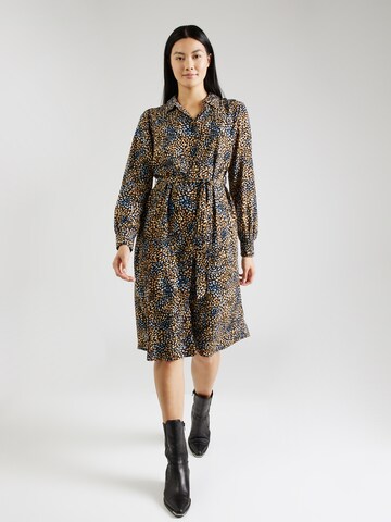 b.young Blusenkleid 'JOSA' in Braun: Vorderseite
