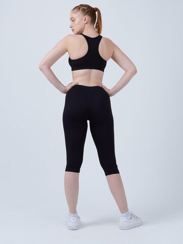 SPORTKIND Skinny Leggings '3/4 Leggings'‌‌‌ in Schwarz