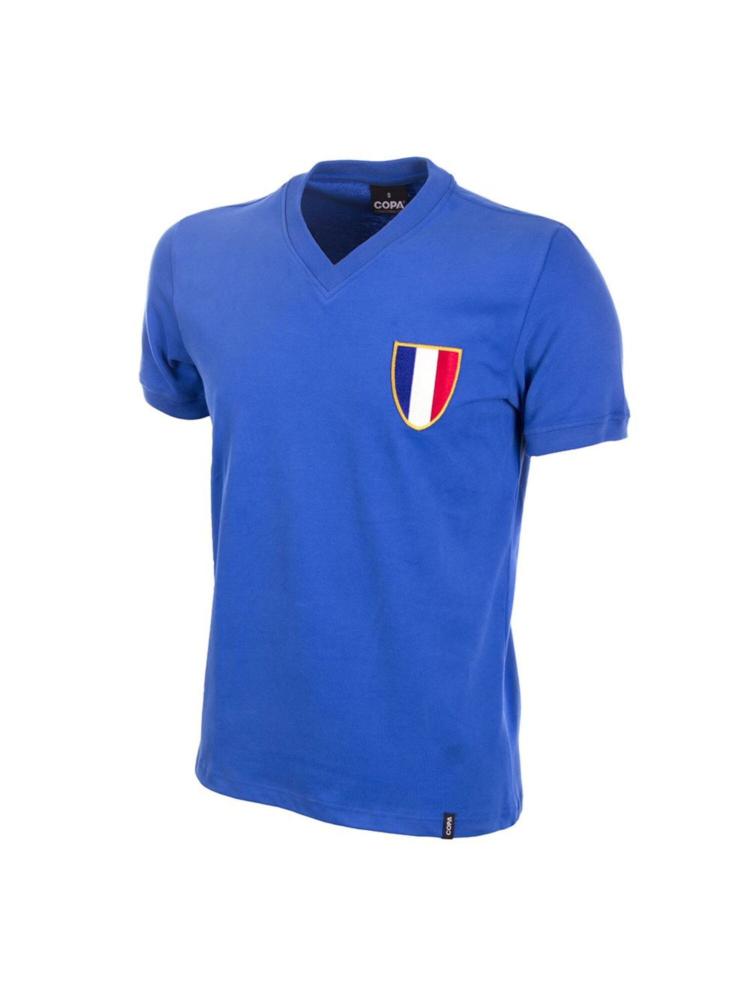 Copa Jersey 'Retro Frankreich 1968 Olympics' in Blue: front