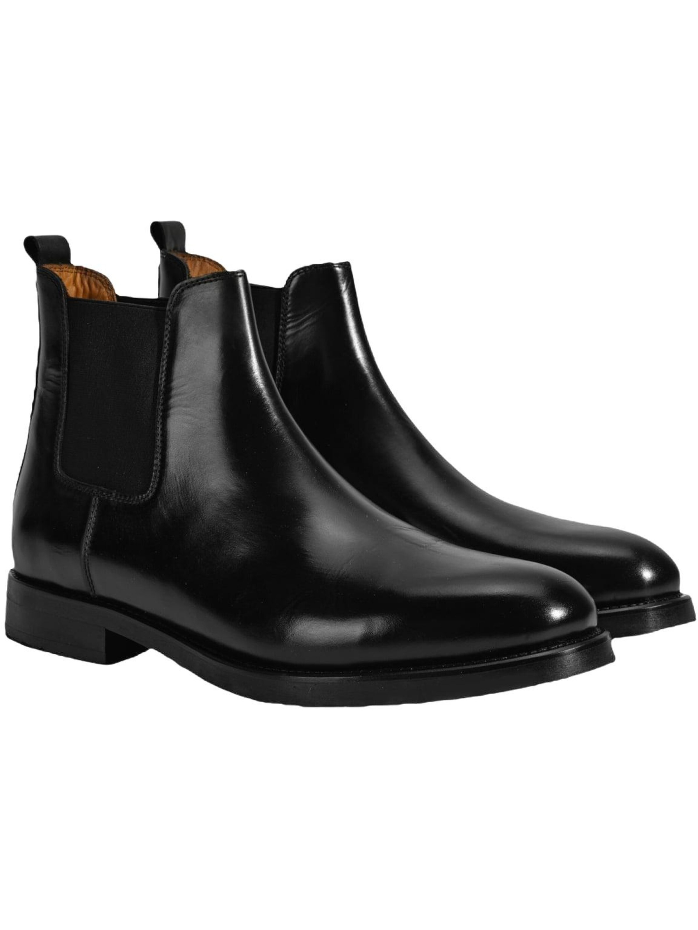 Desa Stiefel 'Stiefeletten'‌‌‌‌‌‌‌‌‌‌ in Schwarz: Vorderseite