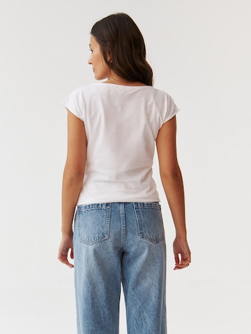 TATUUM Тениска 'Amanda 3' в бяло