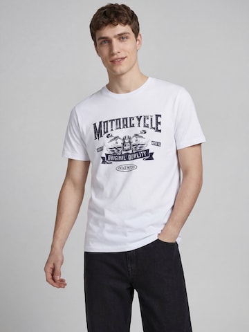 JJ Rebel Футболка 'JREBMARIO' в Белый: спереди