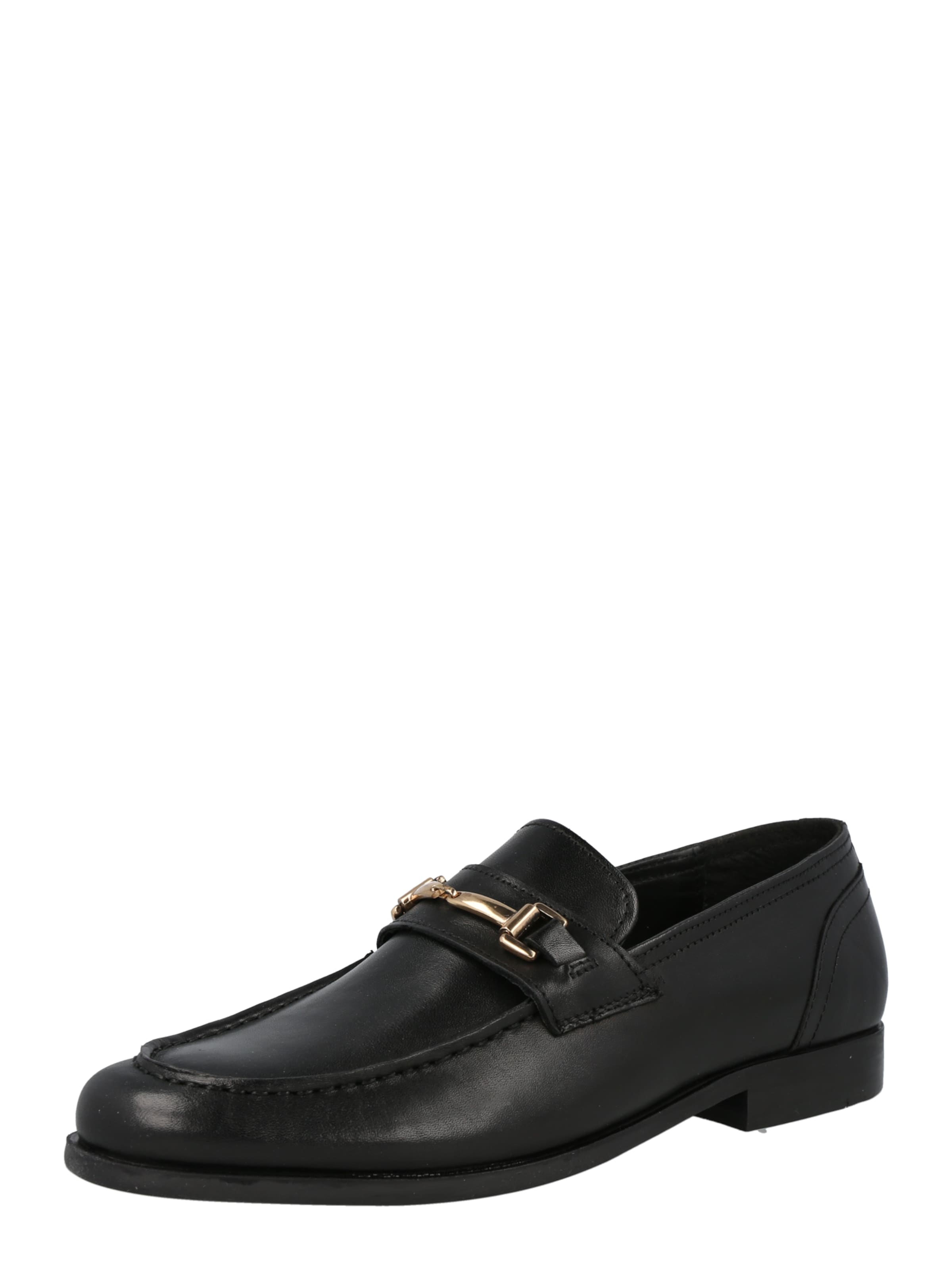 ABOUT YOU Classic Flats 'Christos' in Black: front