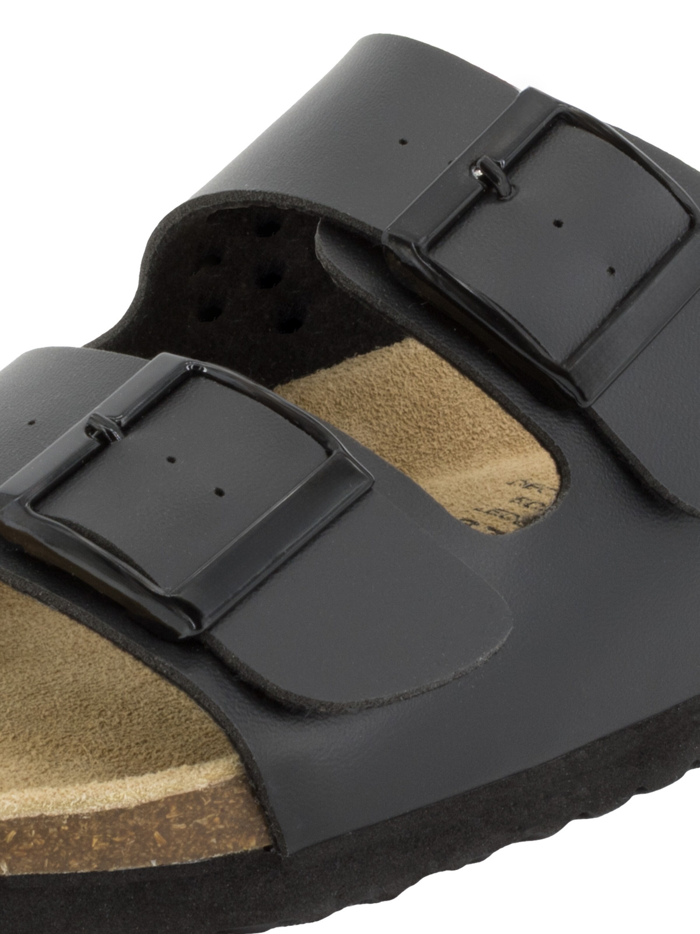 SUPERSOFT by Indigo Pantolette 'Classic'‌‌‌ in Schwarz