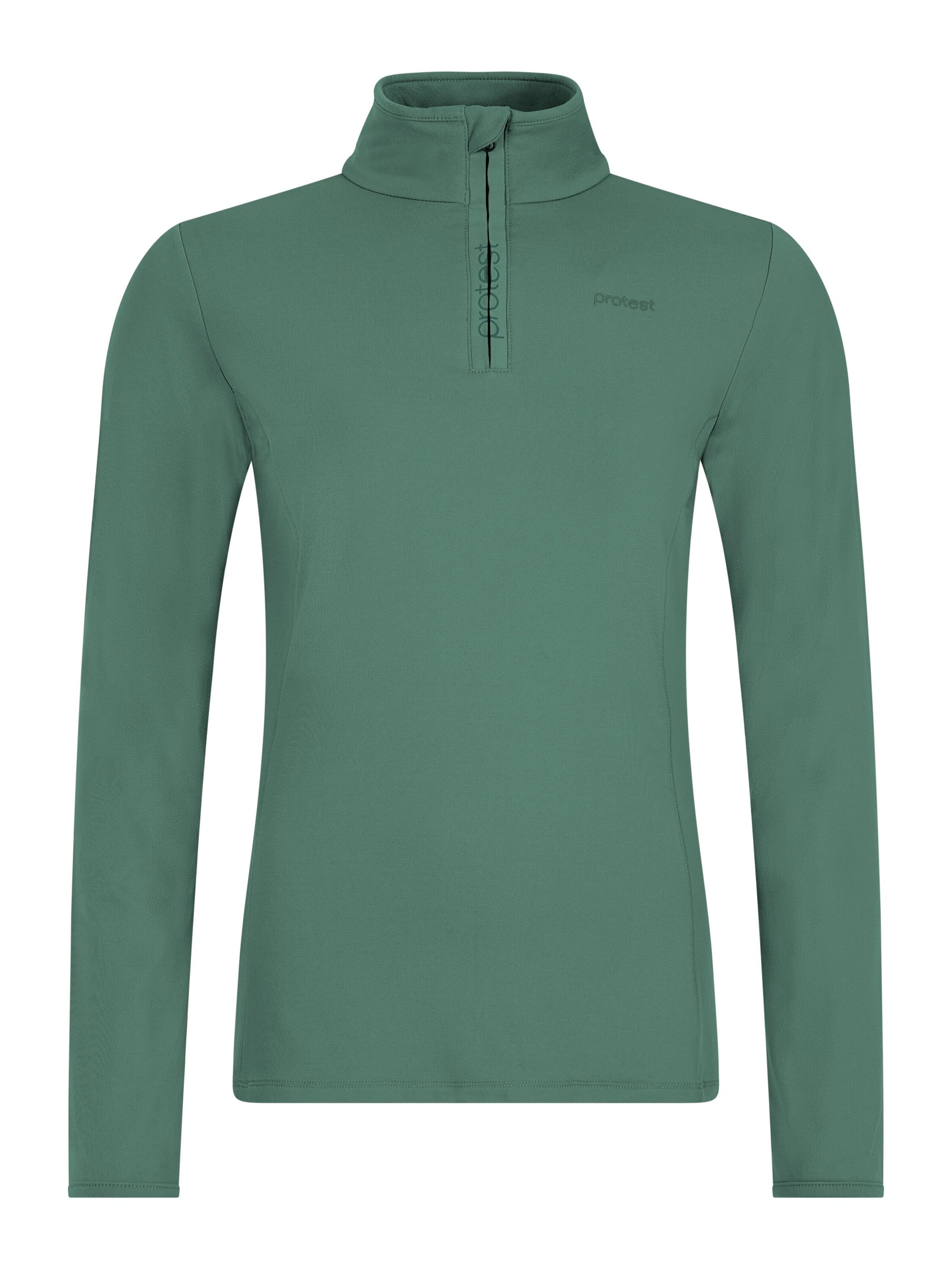 PROTEST Sportief sweatshirt 'REFABRIZ' in Groen: voorkant