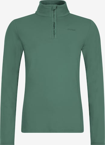 PROTEST Sportief sweatshirt 'REFABRIZ' in Groen: voorkant