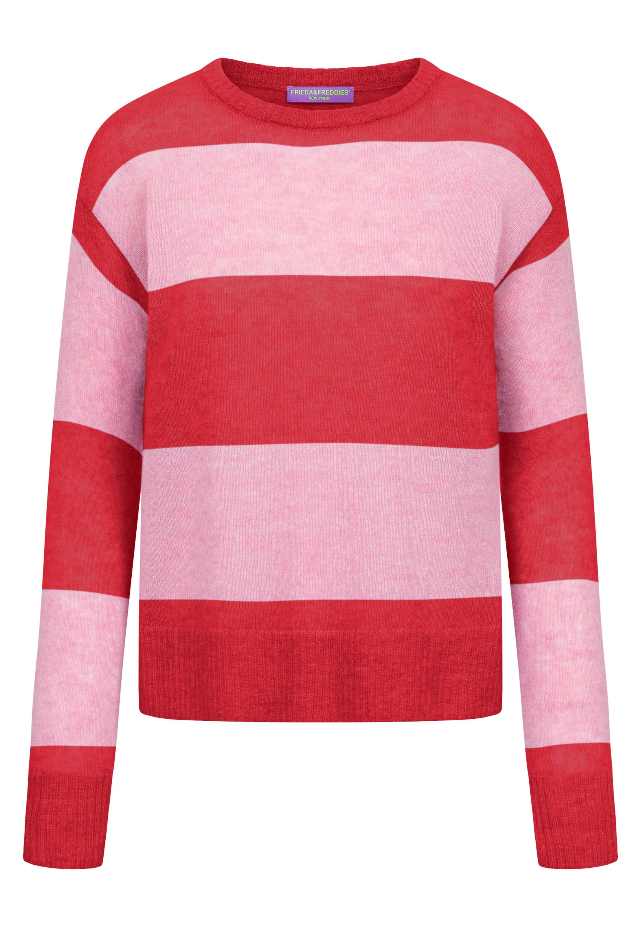Frieda & Freddies NY Pullover in Rot: Vorderseite