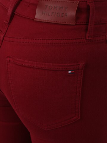 Skinny Jeans 'Harlem' di TOMMY HILFIGER in rosso