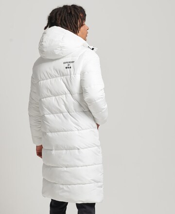 Superdry Winter Coat in White