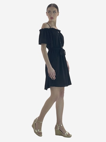 Elara Kleid in Schwarz