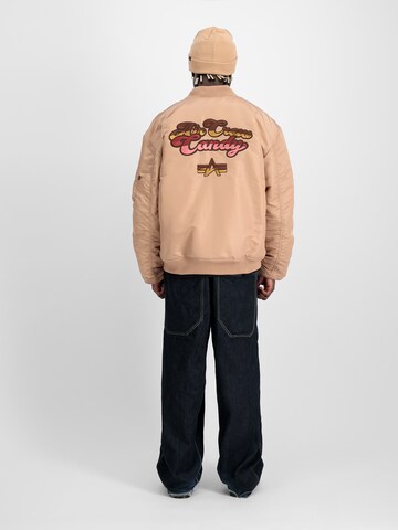 ALPHA INDUSTRIES Tussenjas 'MA-1 Candy Crew' in Oranje