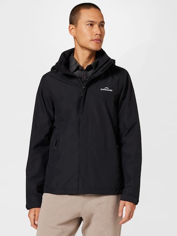 Kathmandu Outdoorjacke 'Andulo' in Schwarz: predná strana