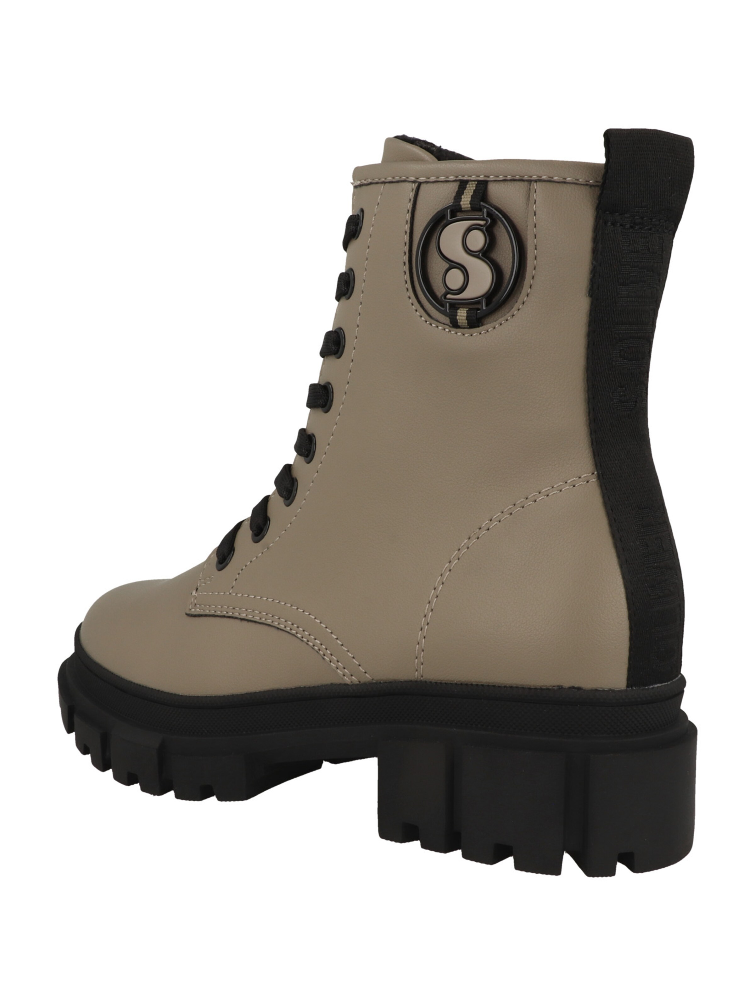 Stivaletto stringato di s.Oliver in beige