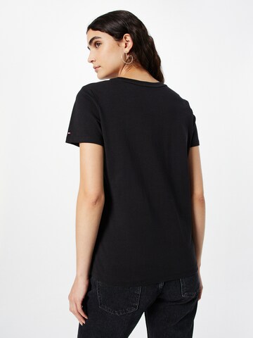 TOMMY HILFIGER T-Shirt in Schwarz