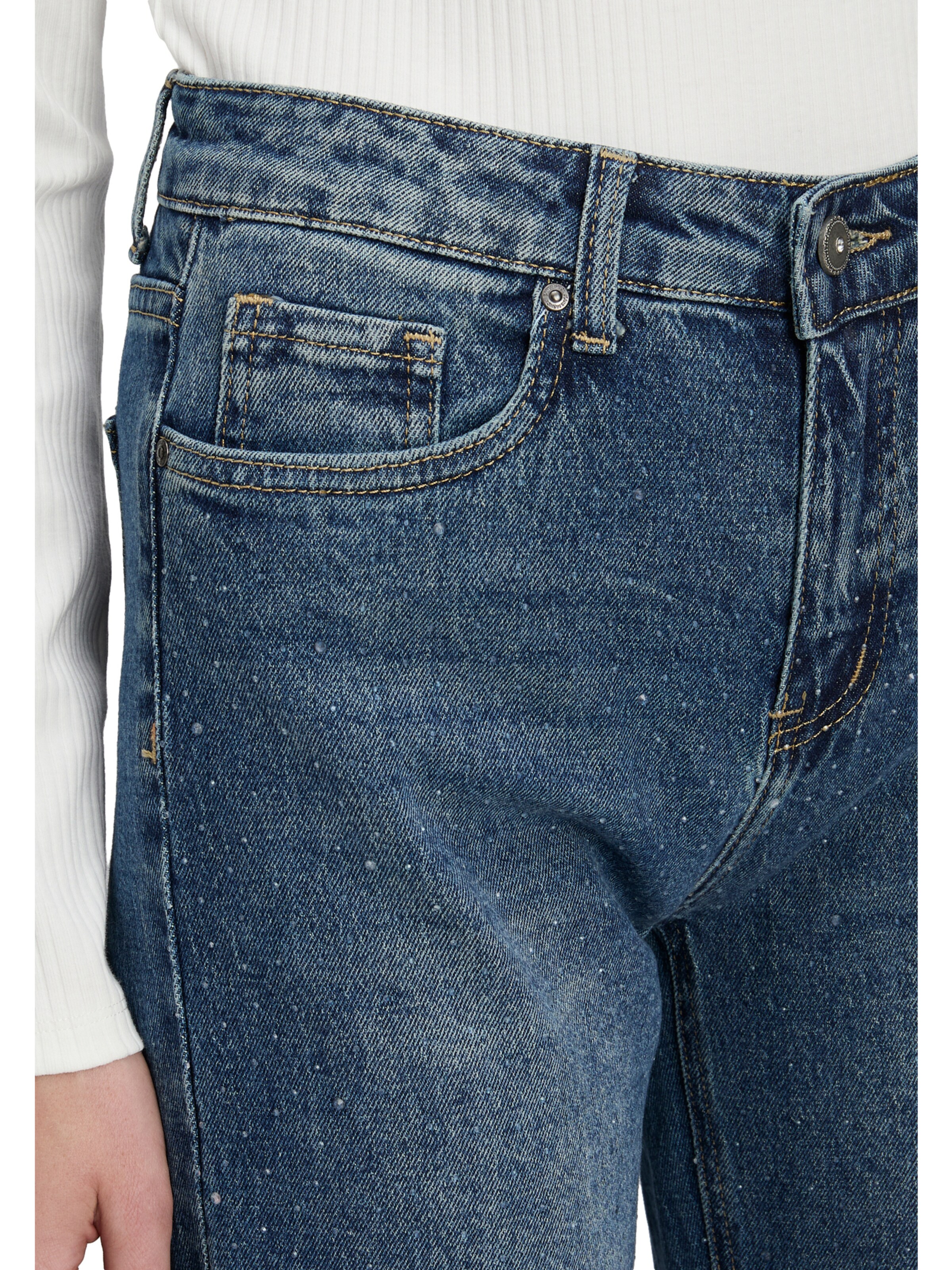 Regular Jean Cartoon en bleu