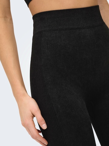 ONLY PLAY Skinny Sporthose 'ONPEdda' in Schwarz