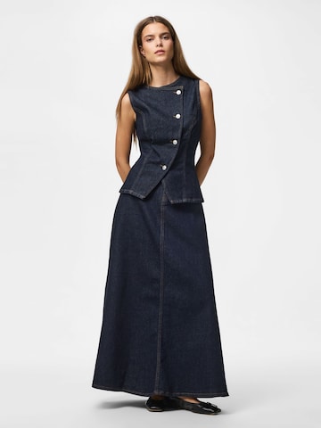 Gilet PIECES en bleu