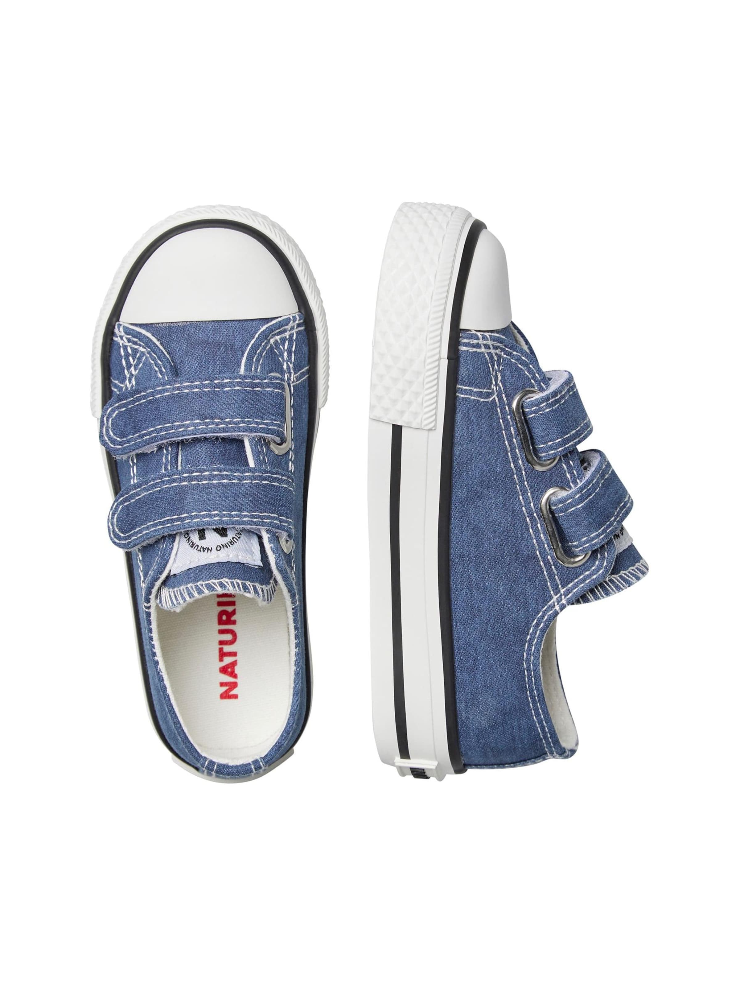 Baskets basses 'AYASY VL.' NATURINO en bleu