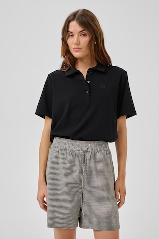My Essential Wardrobe Shirt 'MWNupti' in Schwarz: Vorderseite