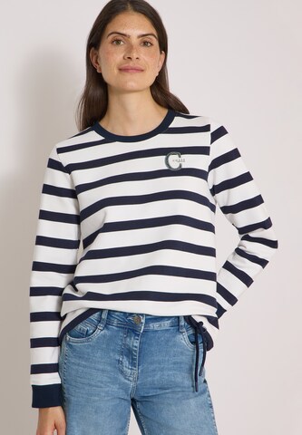 CECIL Sweatshirt in Blau: Vorderseite