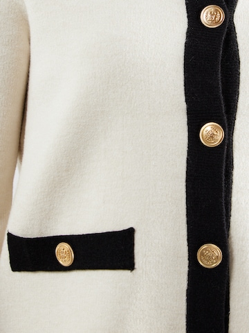 VILA Knit Cardigan 'VICASSIE' in White