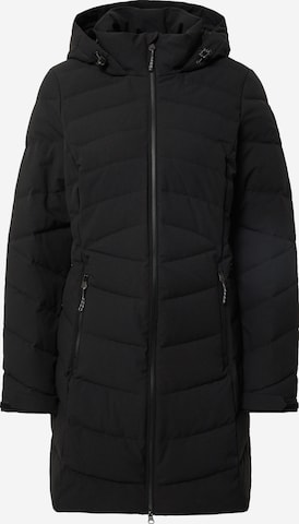 KILLTEC Outdoor Coat in Black: front