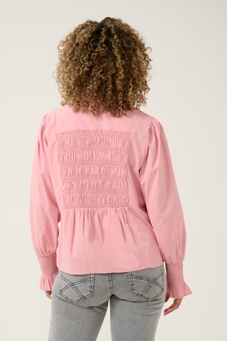 Cream Bluse 'Adeline' i pink
