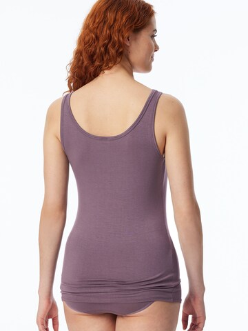 Haut ' Modal Essentials ' SCHIESSER en bleu