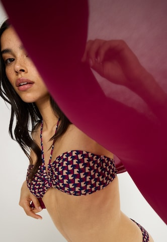 Bandeau Bikini LSCN by LASCANA en rouge