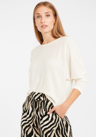 Pullover 'Tamta' di b.young in bianco: frontale