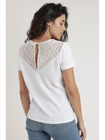admas - Top en blanco