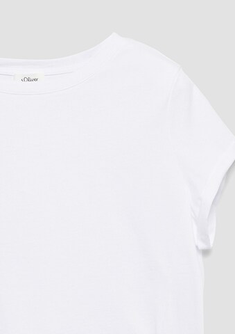 T-shirt s.Oliver en blanc