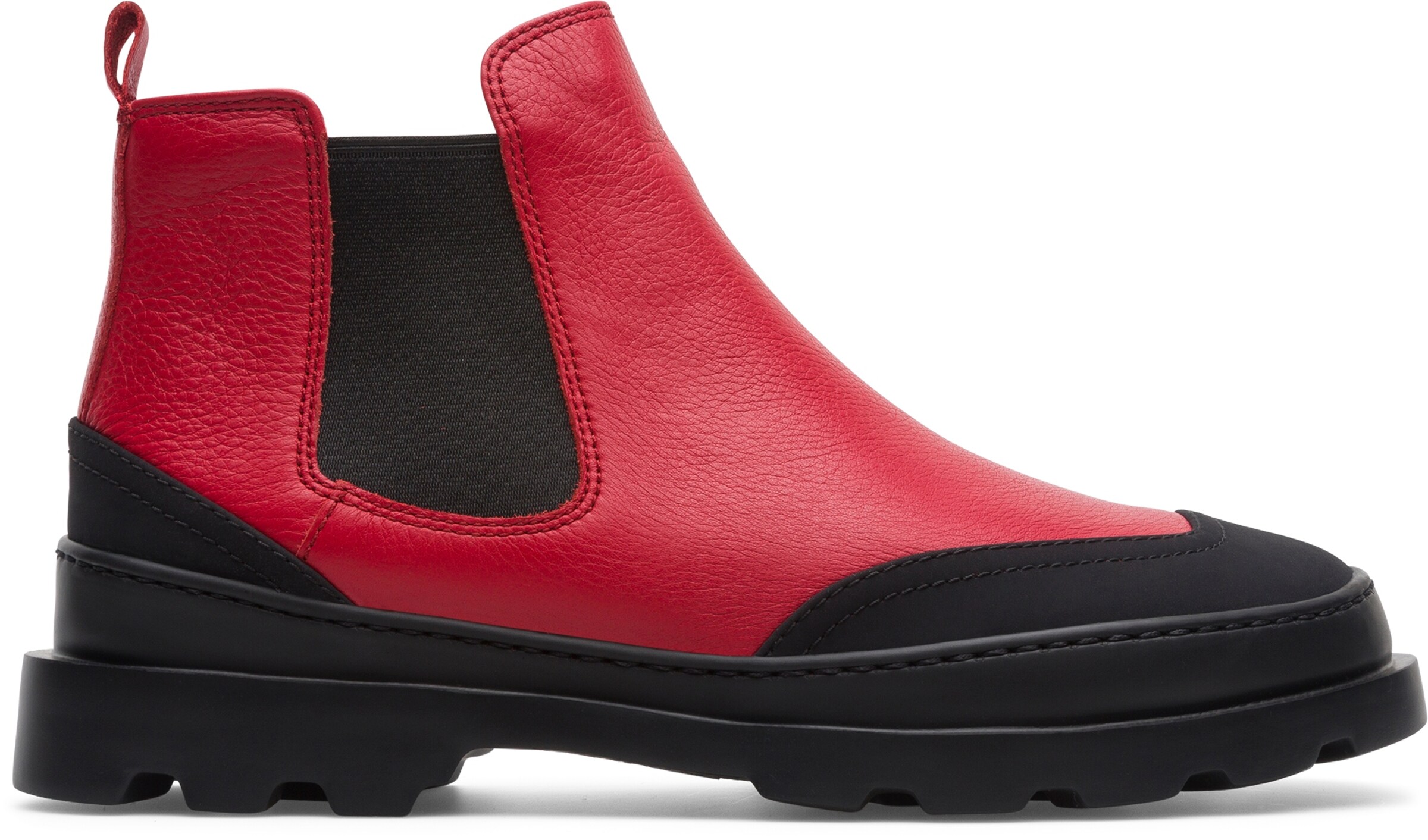 CAMPER Chelsea boots in Rood
